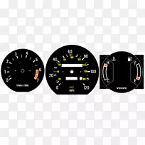 沃尔沃200系列汽车-时速表-空若网 沃尔沃200系列汽车-时速表-空若网