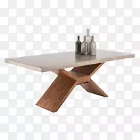 餐桌餐厅家具木混凝土火坑矩形餐桌-空若网 餐桌餐厅家具木混凝土火坑矩形餐桌-空若网