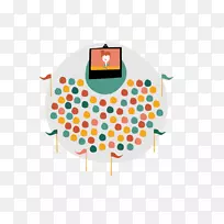 图形adobe插画-广播控制室-空若网 图形adobe插画-广播控制室-空若网