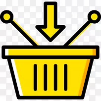 剪贴画电脑图标可伸缩图形购物土坯插图.购物篮图标-空若网 剪贴画电脑图标可伸缩图形购物土坯插图.购物篮图标-空若网