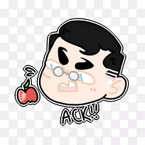 鼻夹艺术插图人类行为脸颊-杯子翻滚-空若网 鼻夹艺术插图人类行为脸颊-杯子翻滚-空若网