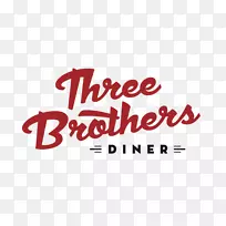 3兄弟餐厅标志品牌字体产品-著名的希腊甜点-空若网 3兄弟餐厅标志品牌字体产品-著名的希腊甜点-空若网