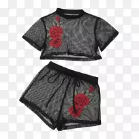 t恤裁剪上衣短裤衣服网眼上衣-空若网 t恤裁剪上衣短裤衣服网眼上衣-空若网