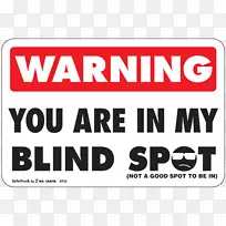 汽车盲点标志标牌.卡车警示贴纸-空若网 汽车盲点标志标牌.卡车警示贴纸-空若网