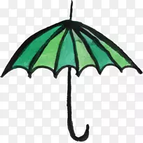 雨伞水彩画剪贴画雨伞-空若网 雨伞水彩画剪贴画雨伞-空若网
