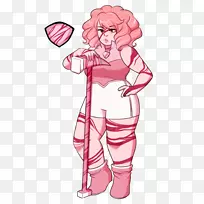 草莓玫瑰石英宝石扇艺术-你好,华丽-空若网 草莓玫瑰石英宝石扇艺术-你好,华丽-空若网