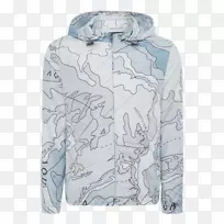 连帽衫套筒孔雀上衣带帽衫-空若网 连帽衫套筒孔雀上衣带帽衫-空若网