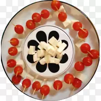 甜点菜肴-樱桃番茄马苏里拉串-空若网 甜点菜肴-樱桃番茄马苏里拉串-空若网