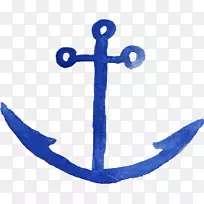 水彩画锚夹艺术.锚-空若网 水彩画锚夹艺术.锚-空若网