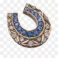 宝石哭月珠宝戒指蓝宝石马蹄结婚戒指-空若网 宝石哭月珠宝戒指蓝宝石马蹄结婚戒指-空若网