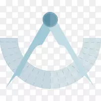 标尺数学圆圈夹指南针-空若网 标尺数学圆圈夹指南针-空若网