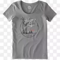 T恤袖领字体-快乐时光女士-空若网 T恤袖领字体-快乐时光女士-空若网