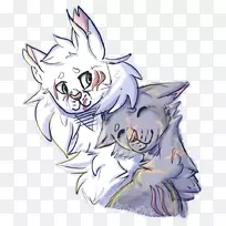 猫素描插图狗-我更爱你-空若网 猫素描插图狗-我更爱你-空若网