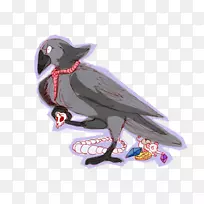 猛禽动物群羽毛乌鸦鸟骨架-空若网 猛禽动物群羽毛乌鸦鸟骨架-空若网