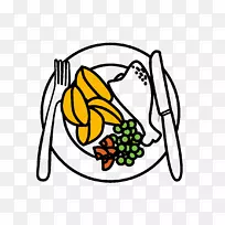 食物垃圾剪辑艺术餐食.海报-空若网 食物垃圾剪辑艺术餐食.海报-空若网