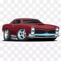 肌肉车图形插图热棒车-空若网 肌肉车图形插图热棒车-空若网