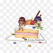 生日蛋糕插图卡通圆饼-生日-空若网 生日蛋糕插图卡通圆饼-生日-空若网