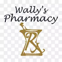 沃利药房标志字体品牌产品设计-加拿大RX药房-空若网 沃利药房标志字体品牌产品设计-加拿大RX药房-空若网