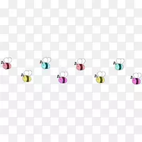 耳环体首饰产品设计.白色美人鱼尾毯-空若网 耳环体首饰产品设计.白色美人鱼尾毯-空若网