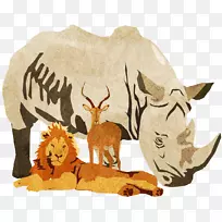 牛鹿动物食肉动物野生鹿-空若网 牛鹿动物食肉动物野生鹿-空若网