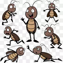 蟑螂昆虫图片剪辑艺术-蟑螂-空若网 蟑螂昆虫图片剪辑艺术-蟑螂-空若网