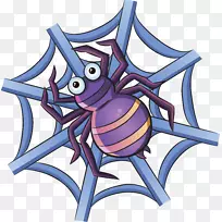 蜘蛛网昆虫可爱-蜘蛛-空若网 蜘蛛网昆虫可爱-蜘蛛-空若网