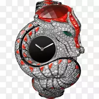 表带珠宝卡地亚宝石手表-空若网 表带珠宝卡地亚宝石手表-空若网