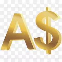 澳元签署美元货币符号-美元-空若网 澳元签署美元货币符号-美元-空若网
