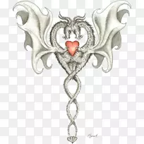 龙画情人节爱情形象-龙-空若网 龙画情人节爱情形象-龙-空若网