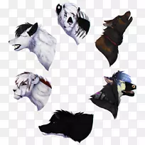 鼻子插画鞋字头饰-四人组-空若网 鼻子插画鞋字头饰-四人组-空若网