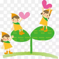 儿童保育捐赠插画-家庭-儿童-空若网 儿童保育捐赠插画-家庭-儿童-空若网