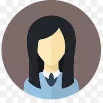 女计算机图标女企业内部通信-阿凡达-空若网 女计算机图标女企业内部通信-阿凡达-空若网