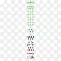 线积点字体图案-线-空若网 线积点字体图案-线-空若网