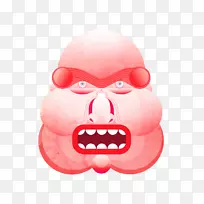 鼻子是红的。-空若网 鼻子是红的。-空若网