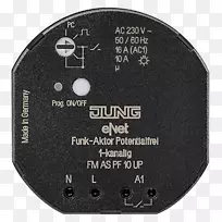 Jung EIB KNX开关致动器1-ch fm作为家用自动调光器同花顺安装的20个电气开关-空若网 Jung EIB KNX开关致动器1-ch fm作为家用自动调光器同花顺安装的20个电气开关-空若网