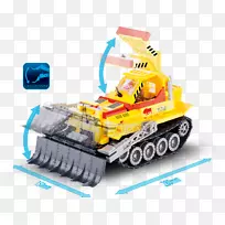 玩具块钴车推土机-推土机-空若网 玩具块钴车推土机-推土机-空若网