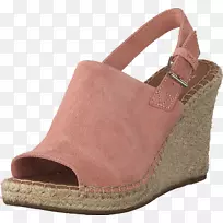 滑绒面鞋凉鞋-空若网 滑绒面鞋凉鞋-空若网