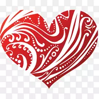 图形爱心插画-空若网 图形爱心插画-空若网