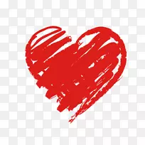 爱心桌面壁纸-粉笔-空若网 爱心桌面壁纸-粉笔-空若网