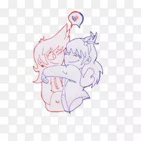 插画素描手指线艺术剪贴画-空若网 插画素描手指线艺术剪贴画-空若网