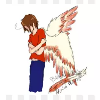 破碎的心画剪贴画.带翅膀的心-空若网 破碎的心画剪贴画.带翅膀的心-空若网