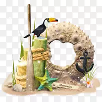 海滩元素,海滩材料-空若网 海滩元素,海滩材料-空若网