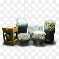 工作室玻璃艺术陶瓷花盆-玻璃-空若网 工作室玻璃艺术陶瓷花盆-玻璃-空若网