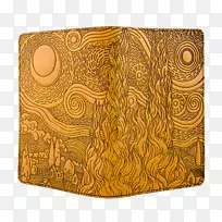 金矩形花纹笔架-空若网 金矩形花纹笔架-空若网