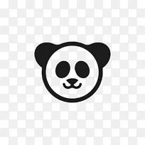 大熊猫熊红色熊猫标识电脑图标-熊-空若网 大熊猫熊红色熊猫标识电脑图标-熊-空若网