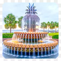 海滨公园菠萝喷泉Android应用套装照片-空若网 海滨公园菠萝喷泉Android应用套装照片-空若网