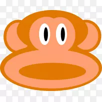 鼻子剪辑艺术笑脸线橙色S.A。-空若网 鼻子剪辑艺术笑脸线橙色S.A。-空若网