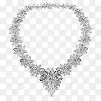 项链体珠宝字体心项链-空若网 项链体珠宝字体心项链-空若网