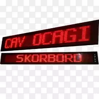 LED显示彩色数字钟表发光二极管-空若网 LED显示彩色数字钟表发光二极管-空若网