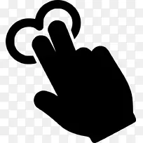 计算机图标图形剪贴画png图片手指双指抽头-空若网 计算机图标图形剪贴画png图片手指双指抽头-空若网